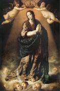PEREDA, Antonio de The Immaculate one Concepcion Toward the middle of the 17th century oil painting artist